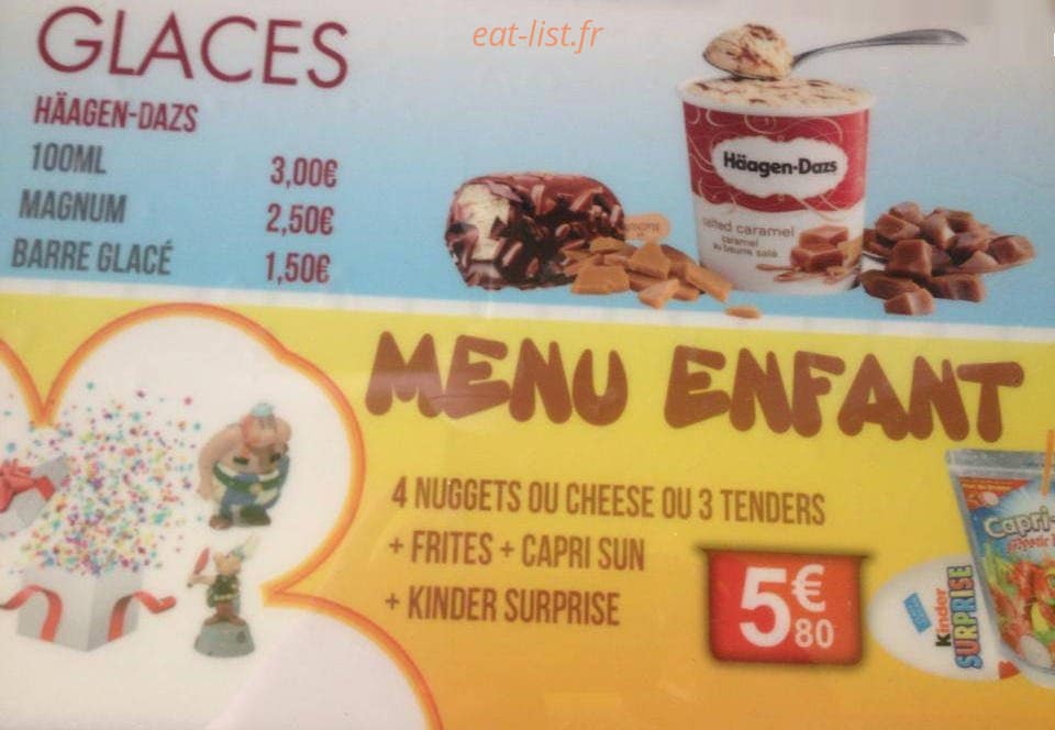 O'Bun's Burger — carte page 4