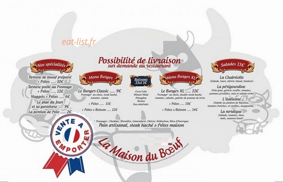 Maison du boeuf — carte page 3