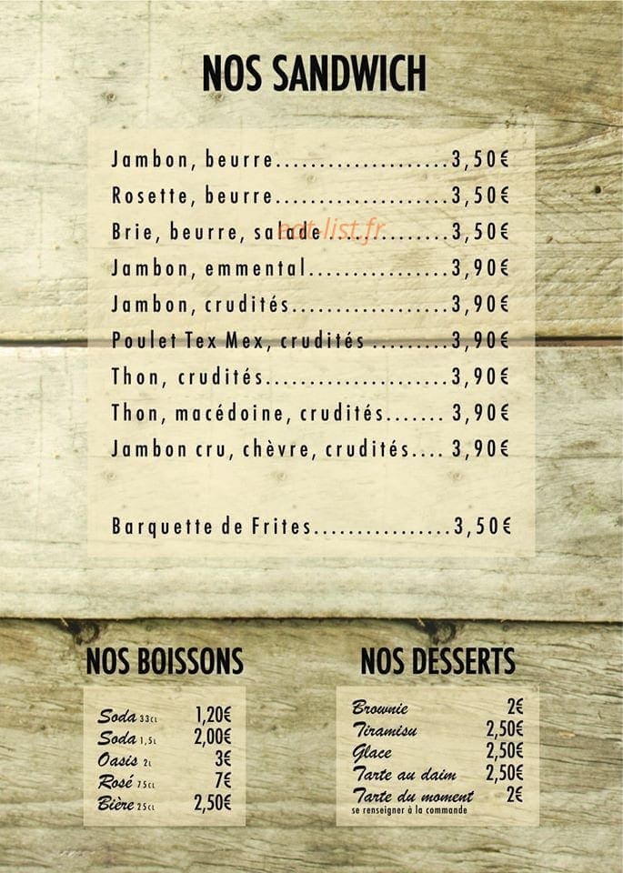 Pizza'Yolo — carte page 2