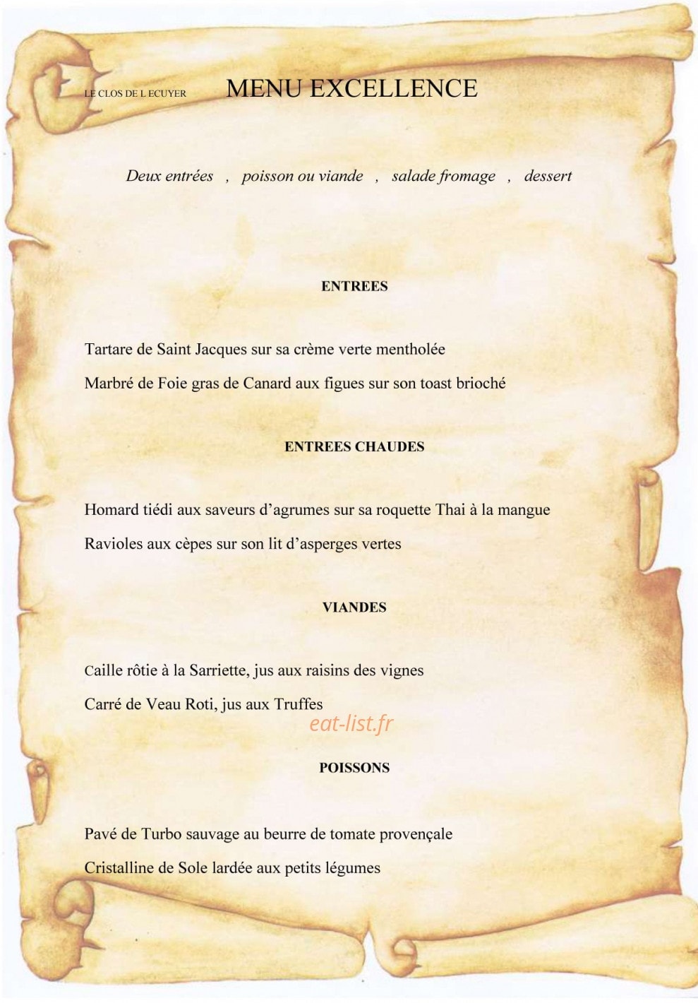 Le Clos de L'ecuyer — carte page 2