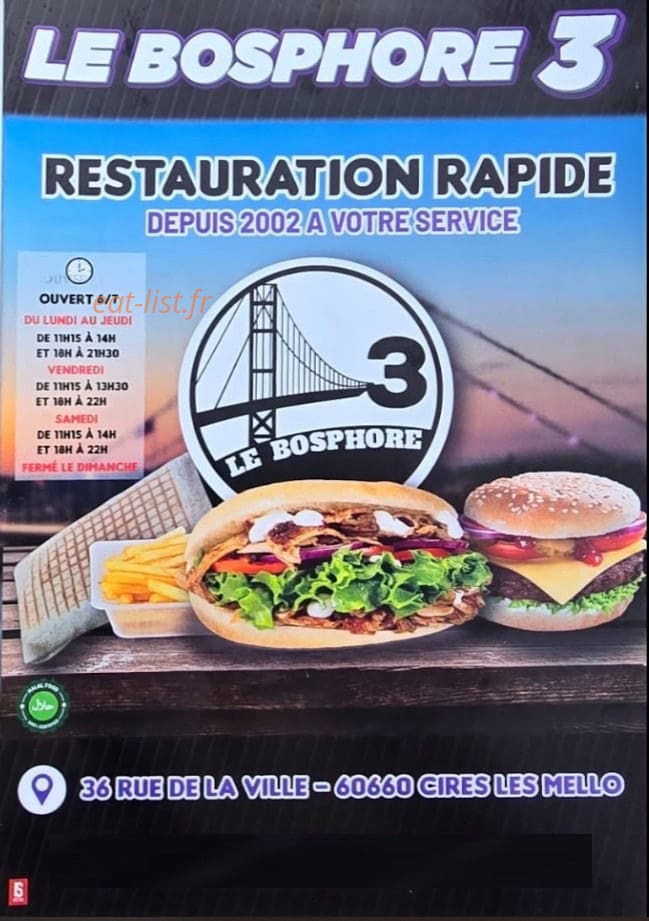 Le Bosphore 3. — carte page 1