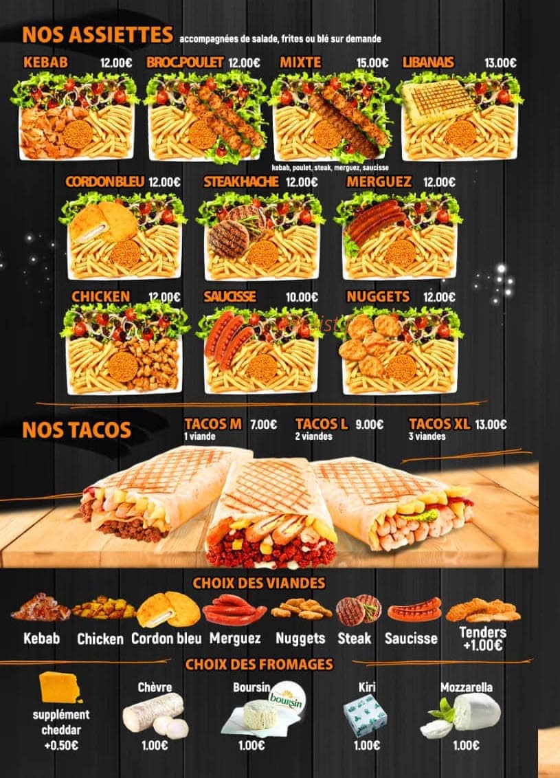 O’kebab — carte page 3