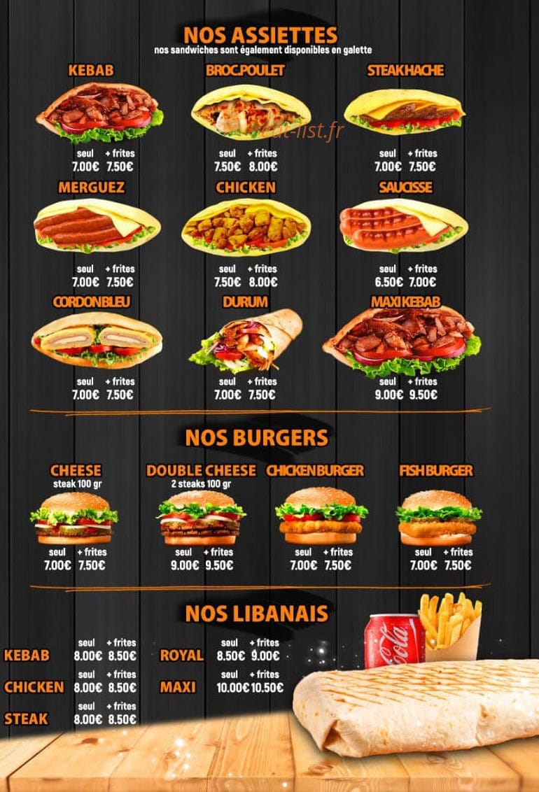 O’kebab — carte page 2