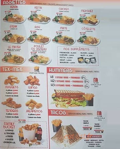 Mister Kebab — carte page 3