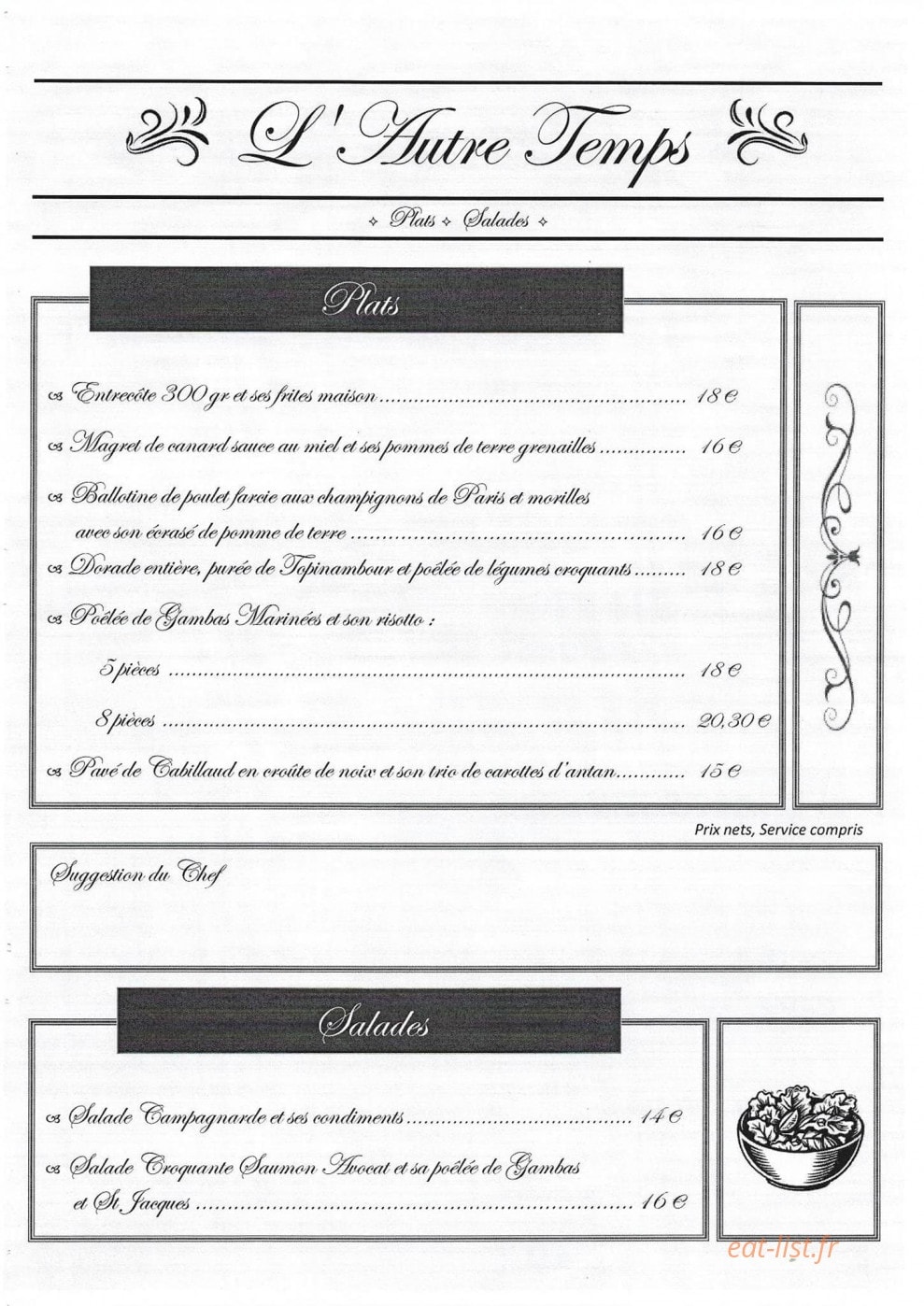 L'Autre Temps — carte page 8