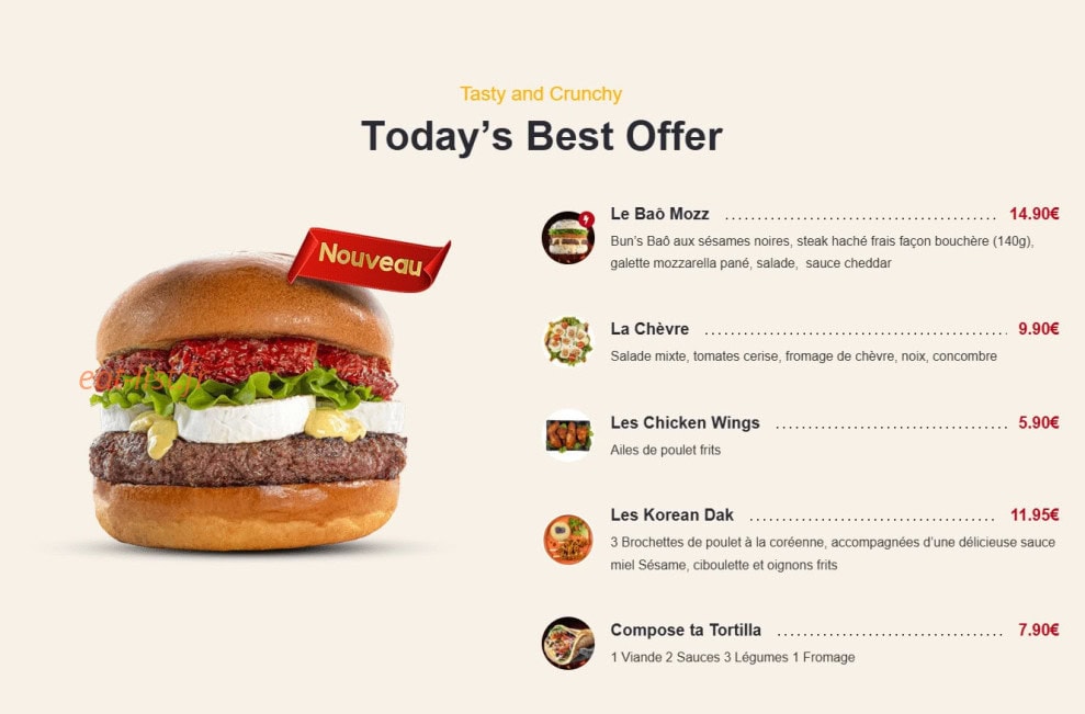 Pepper Grill — carte page 8