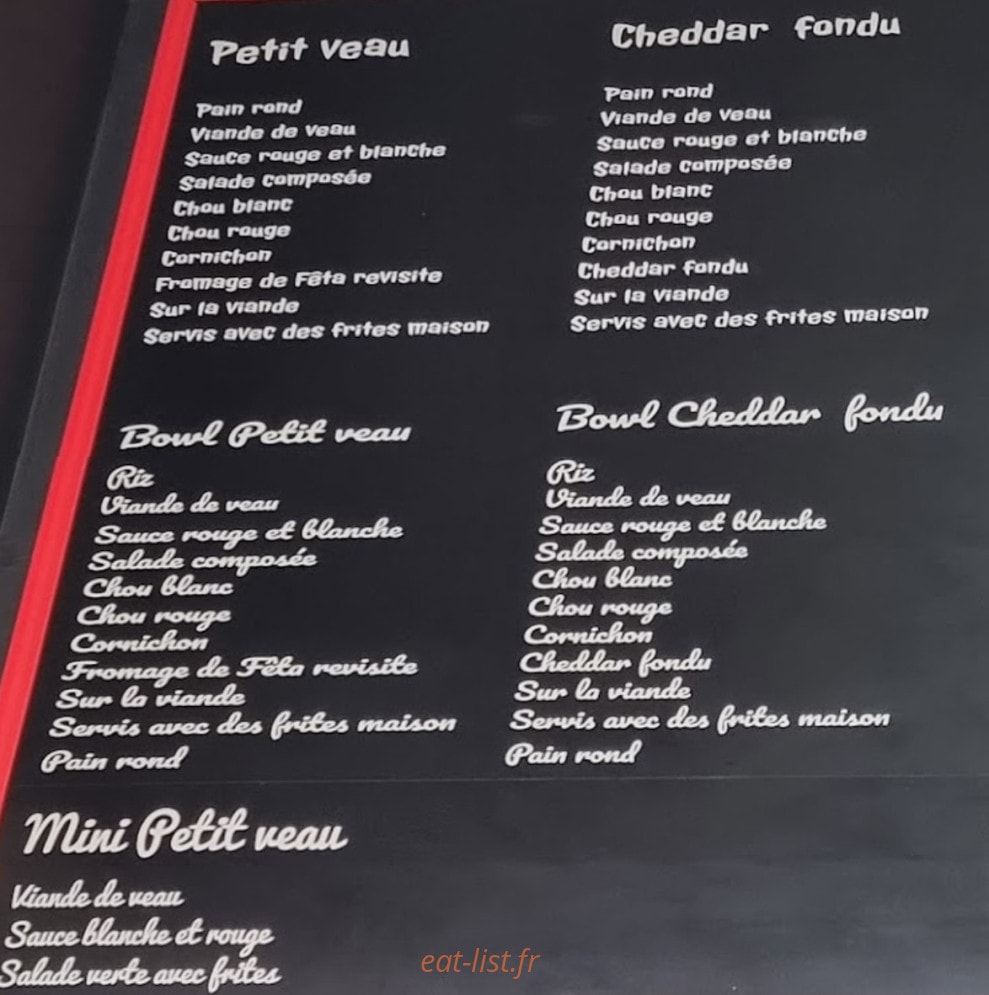 Petit veau — carte page 2