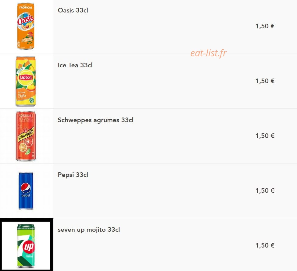 Dolce Pizza — carte page 19
