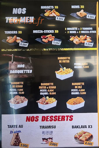 Istanbul Grill — carte page 2
