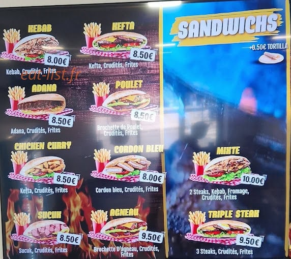 Istanbul Grill — carte page 4