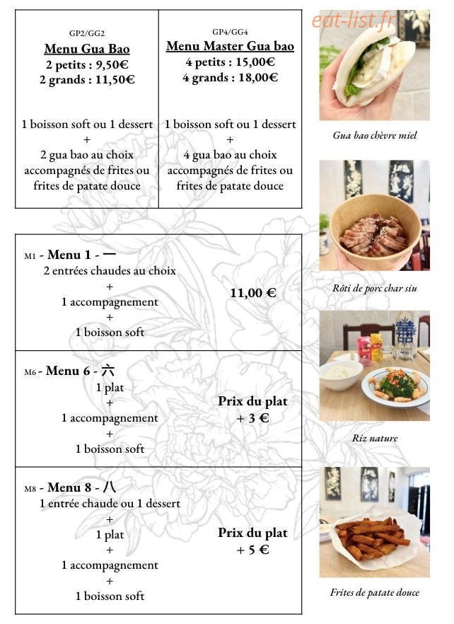 La Pivoine — carte page 4