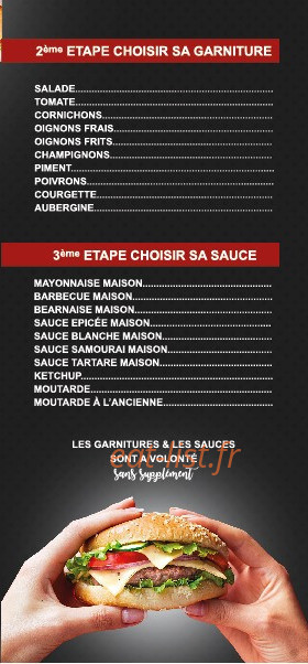 Leclipse burger — carte page 3