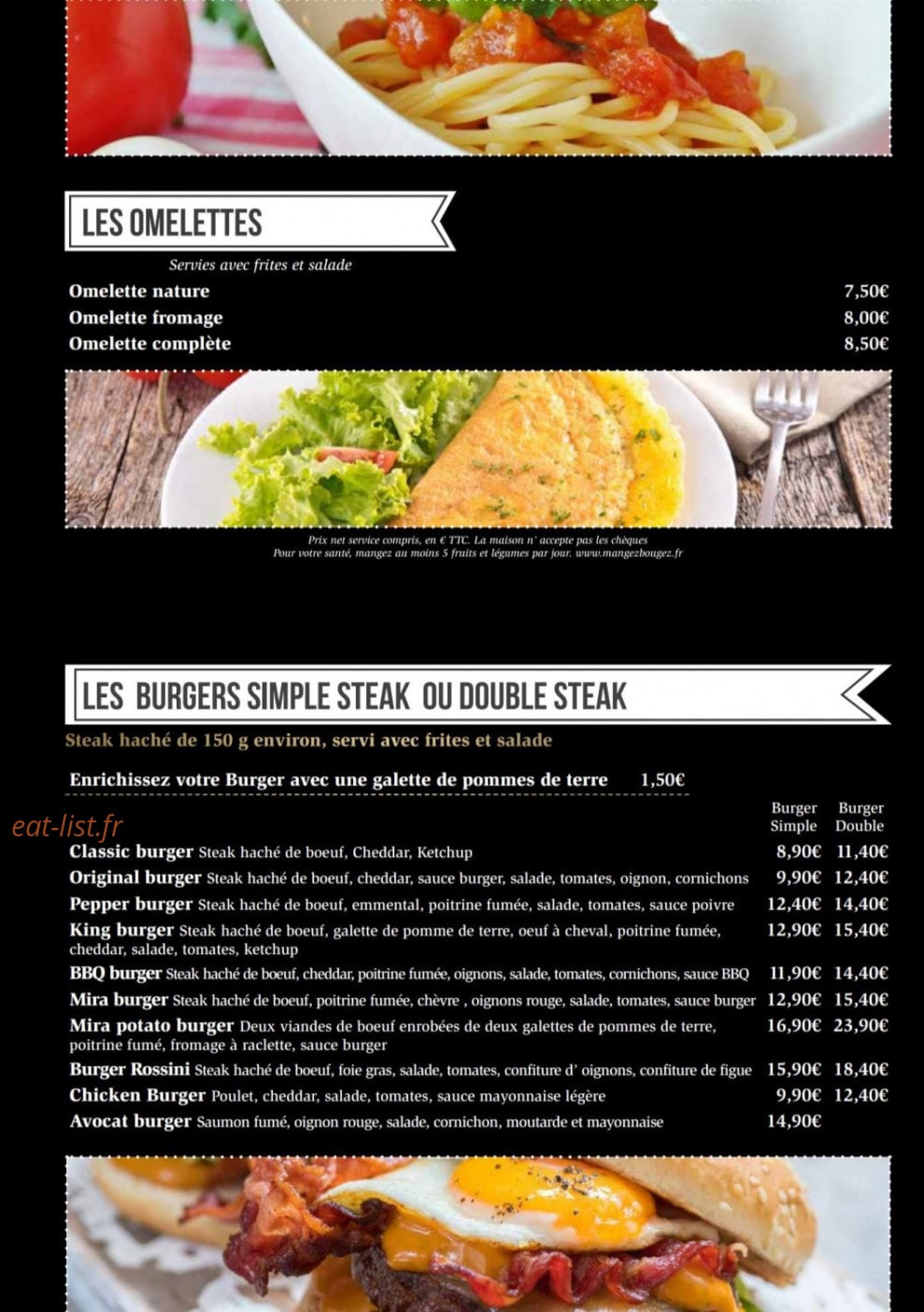 Les Ateliers de Mira — carte page 2