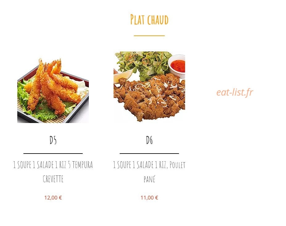 Z-sushi — carte page 9
