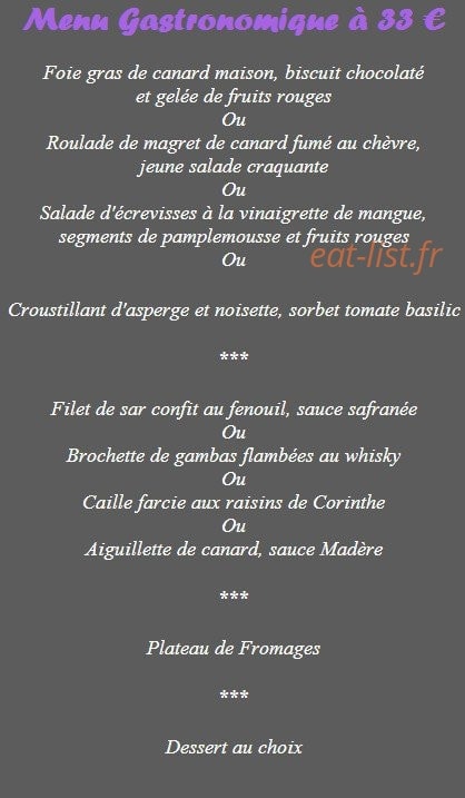 Les Trois Canards — carte page 3