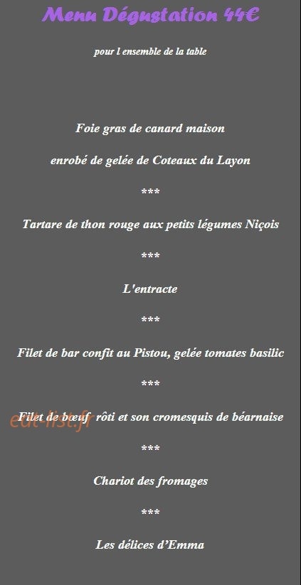 Les Trois Canards — carte page 2