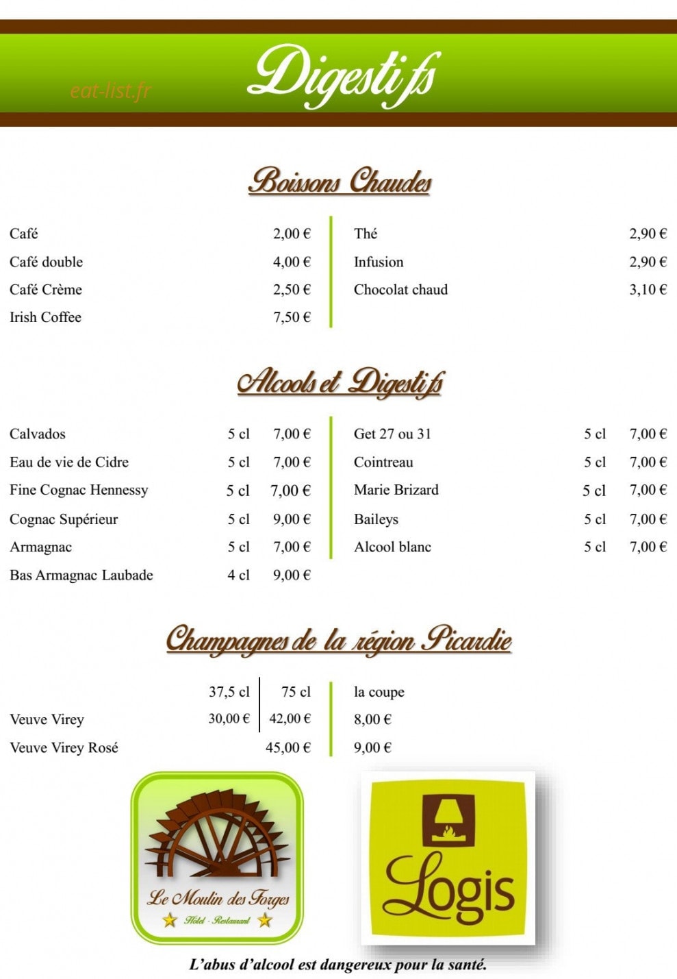 Le Moulin Des Forges — carte page 13