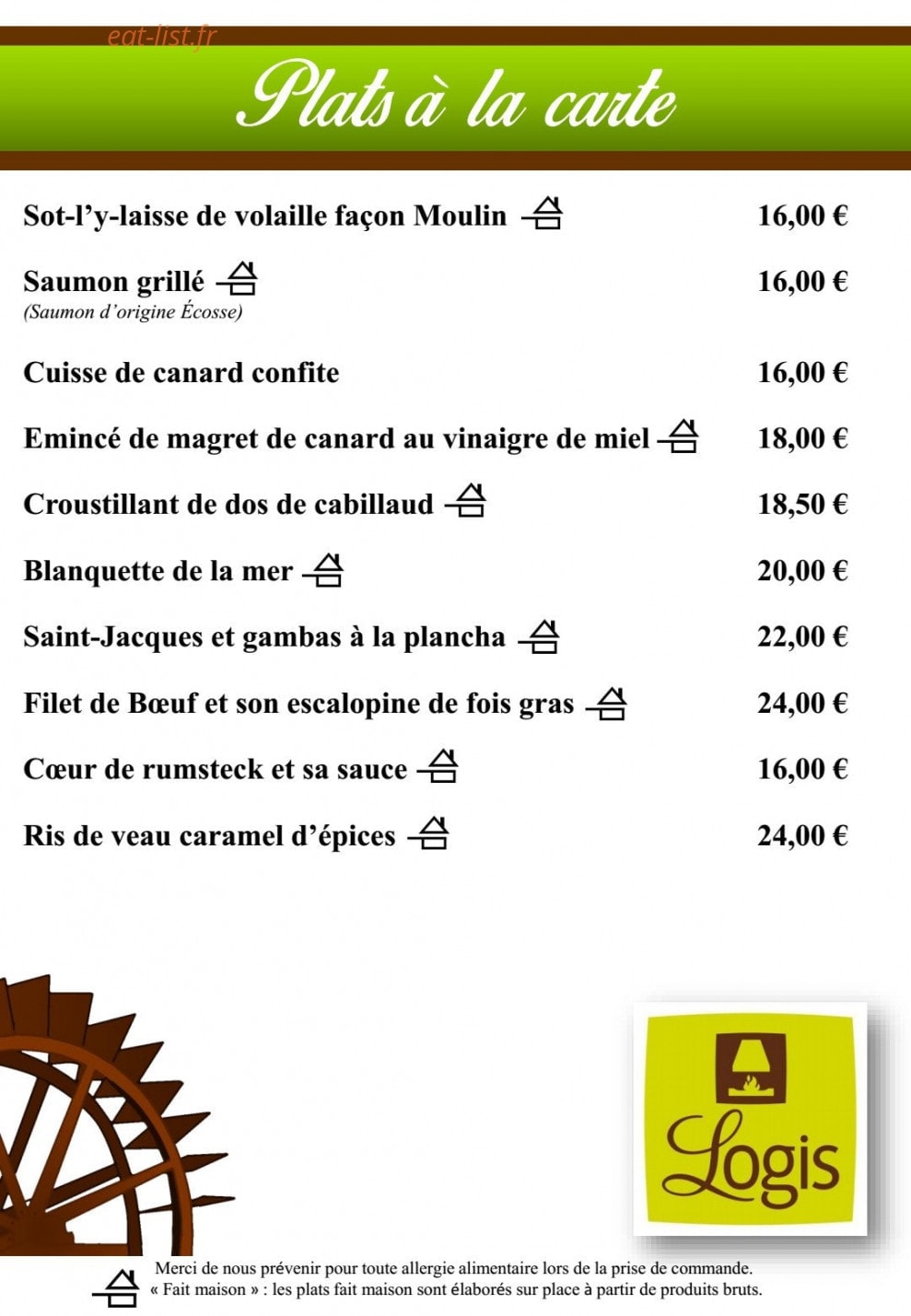 Le Moulin Des Forges — carte page 8