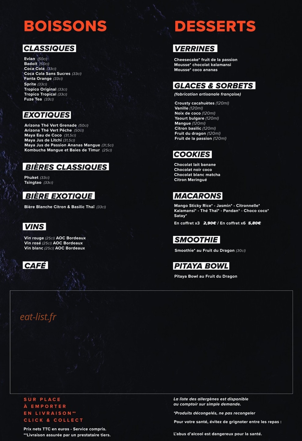 Pitaya — carte page 4