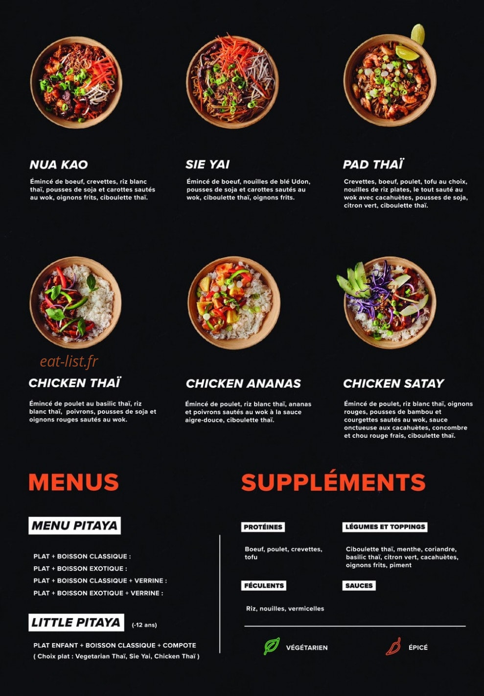 Pitaya — carte page 3