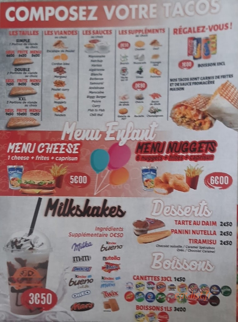 Pizzeria nicoletta — carte page 5