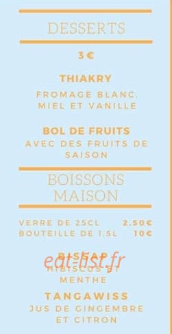 Chez Mama — carte page 6