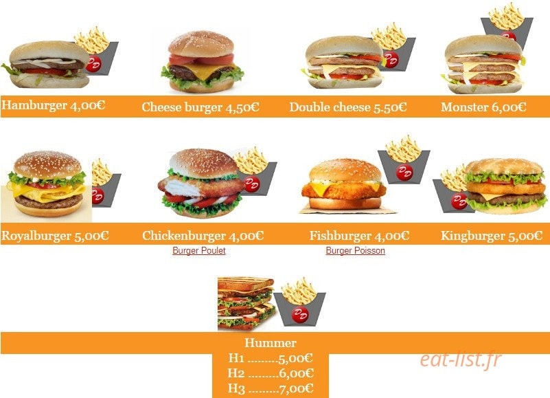 Delice doner — carte page 3