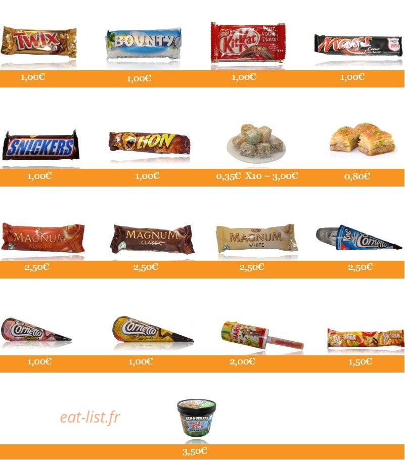 Delice doner — carte page 5
