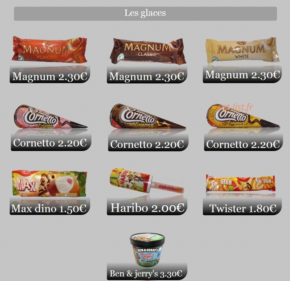 Delice doner — carte page 6