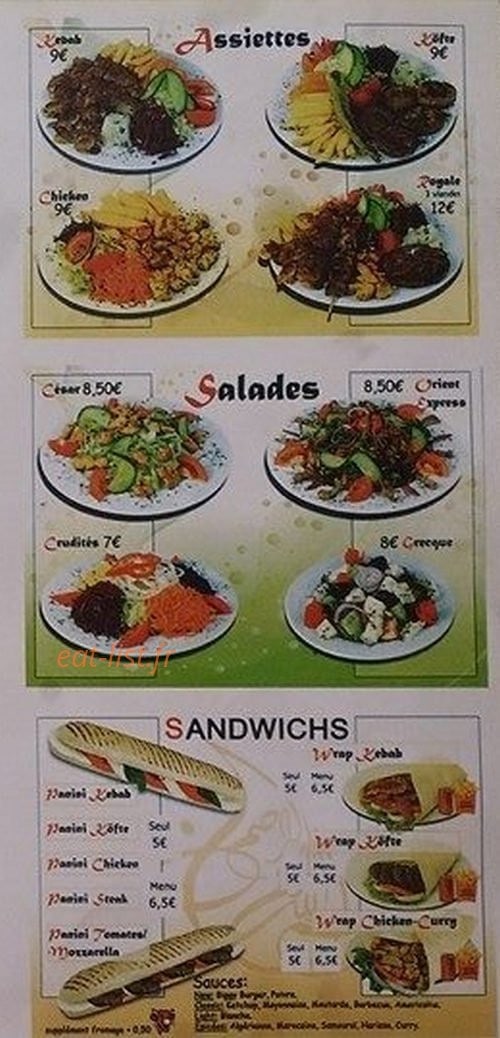 Fun Fast Food — carte page 2