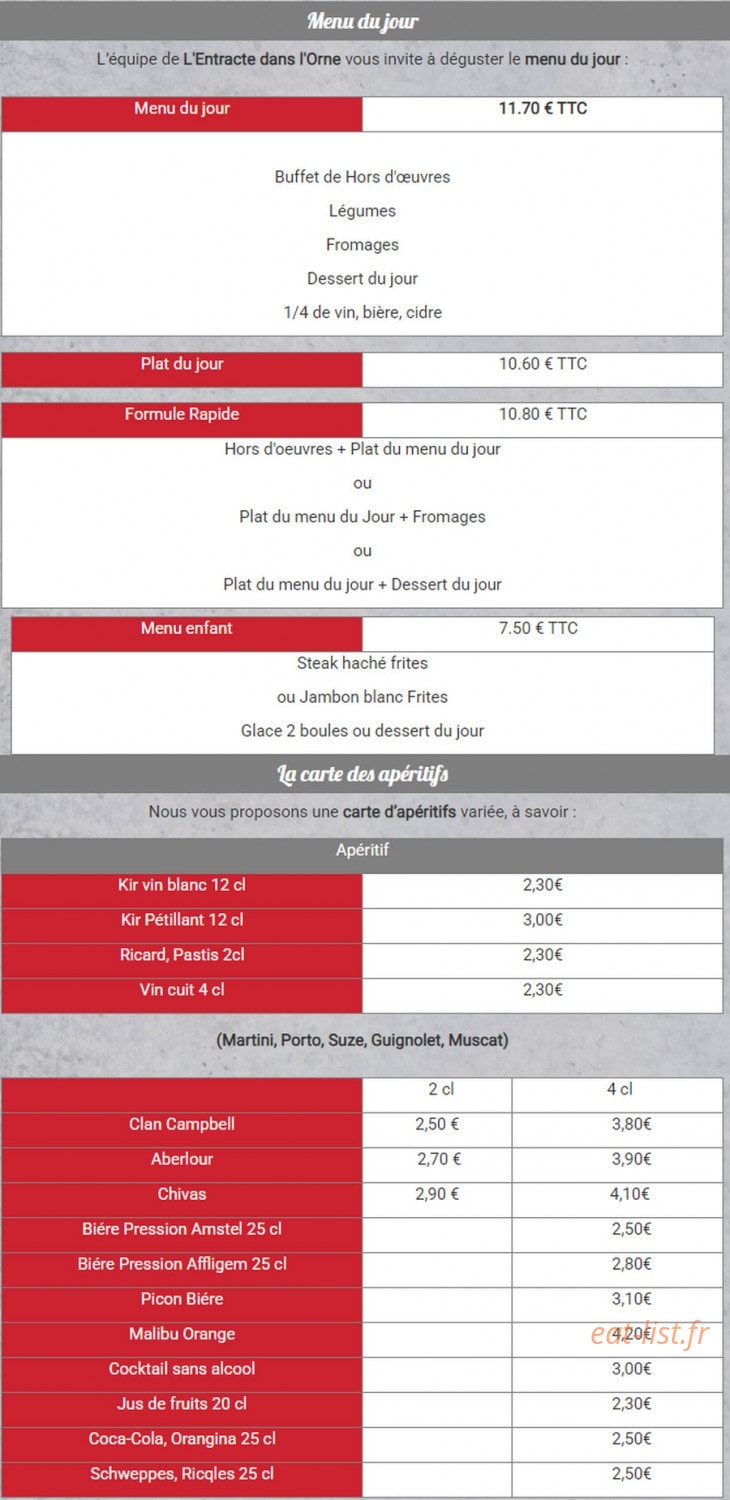 L'Entracte — carte page 5