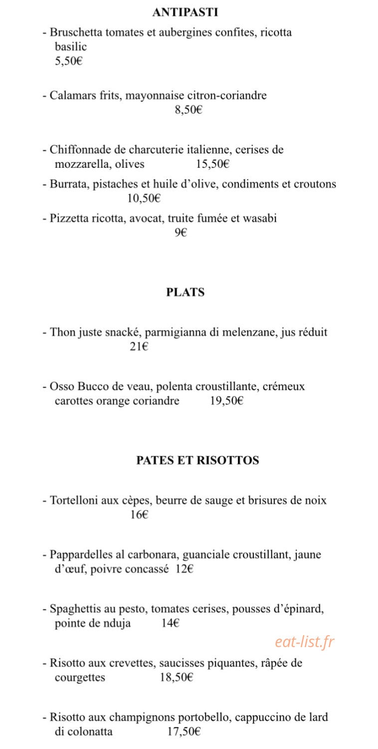 Le Hangar — carte page 1