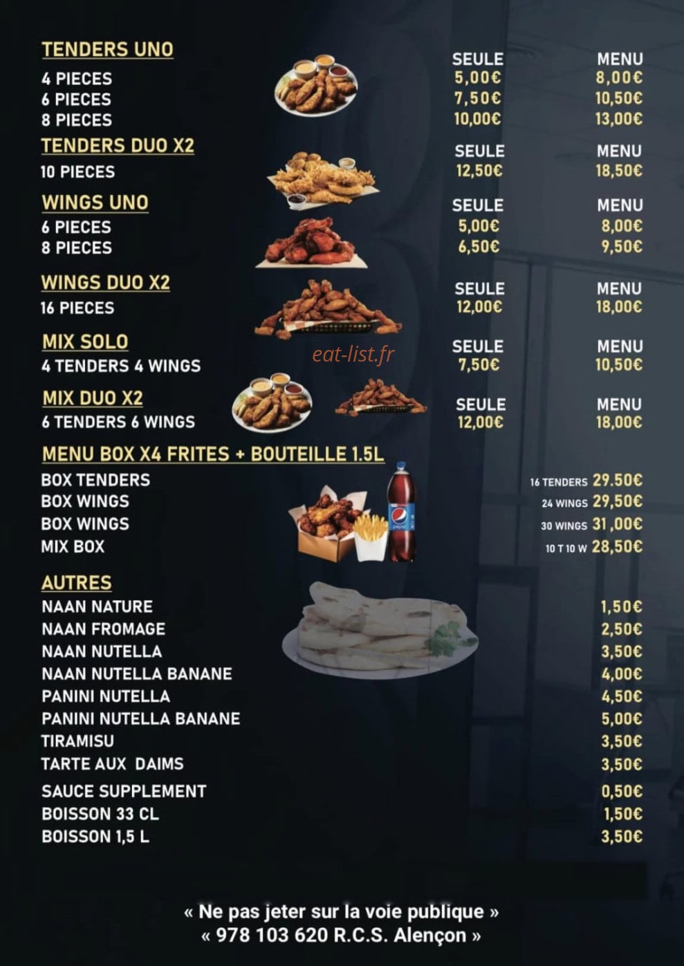 O’Naan — carte page 3