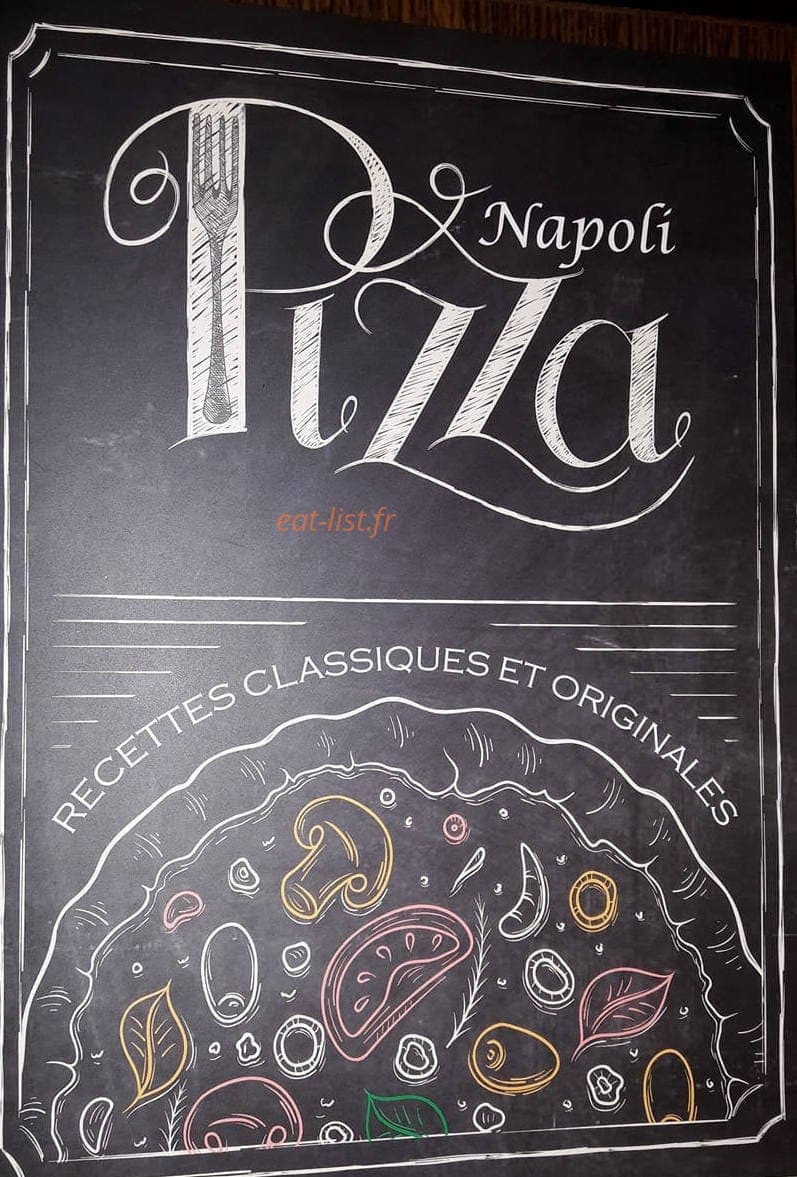 Pizzeria Napoli — carte page 1