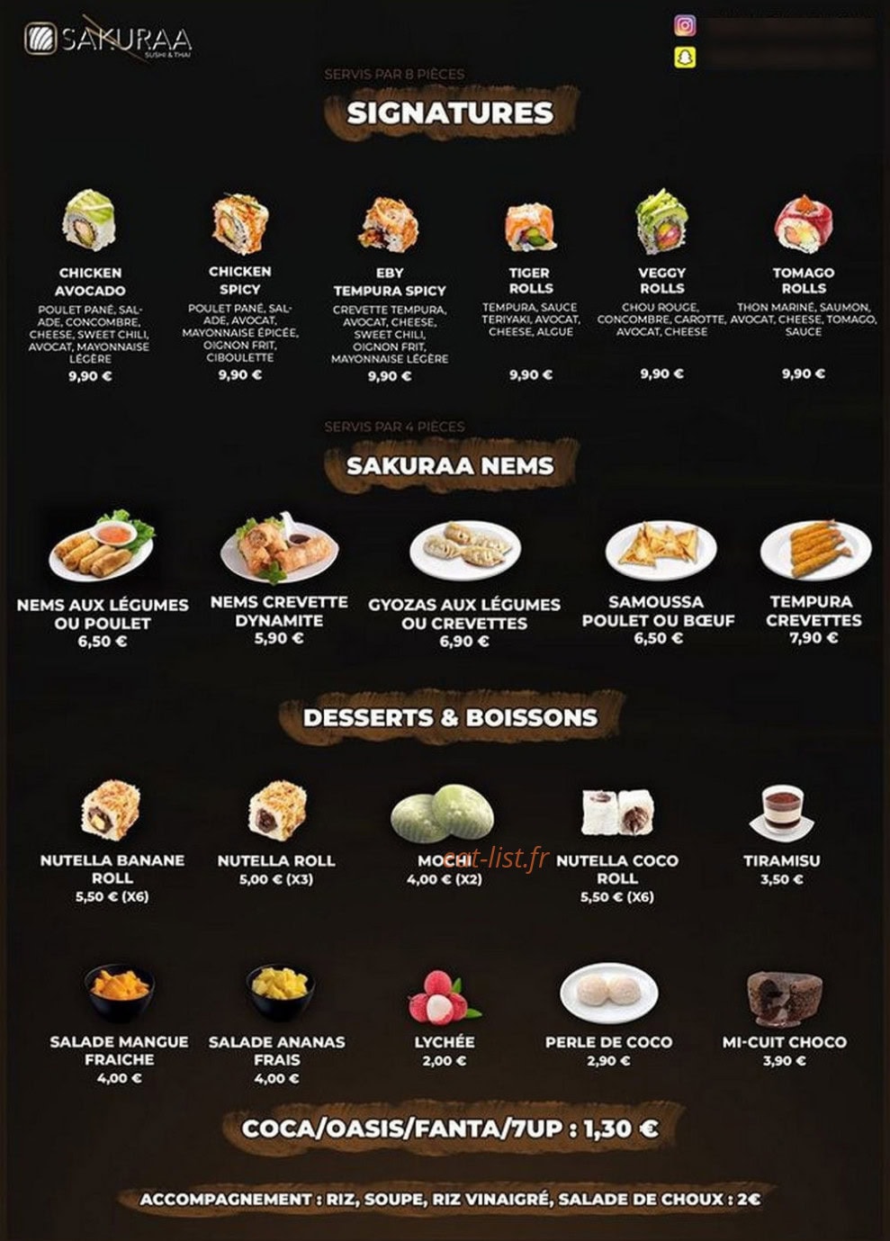 Sakuraa — carte page 3