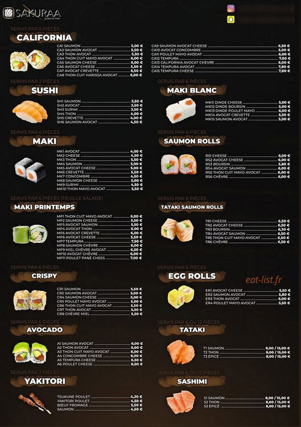 Sakuraa — carte page 5