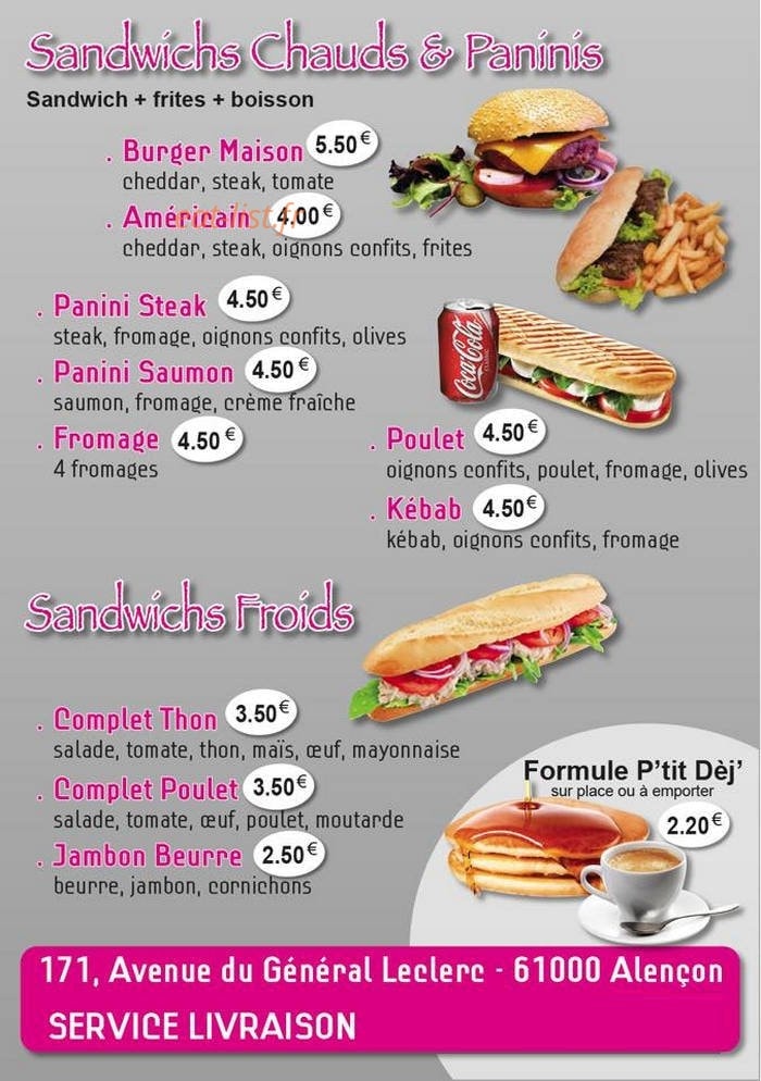 StreetFood — carte page 2