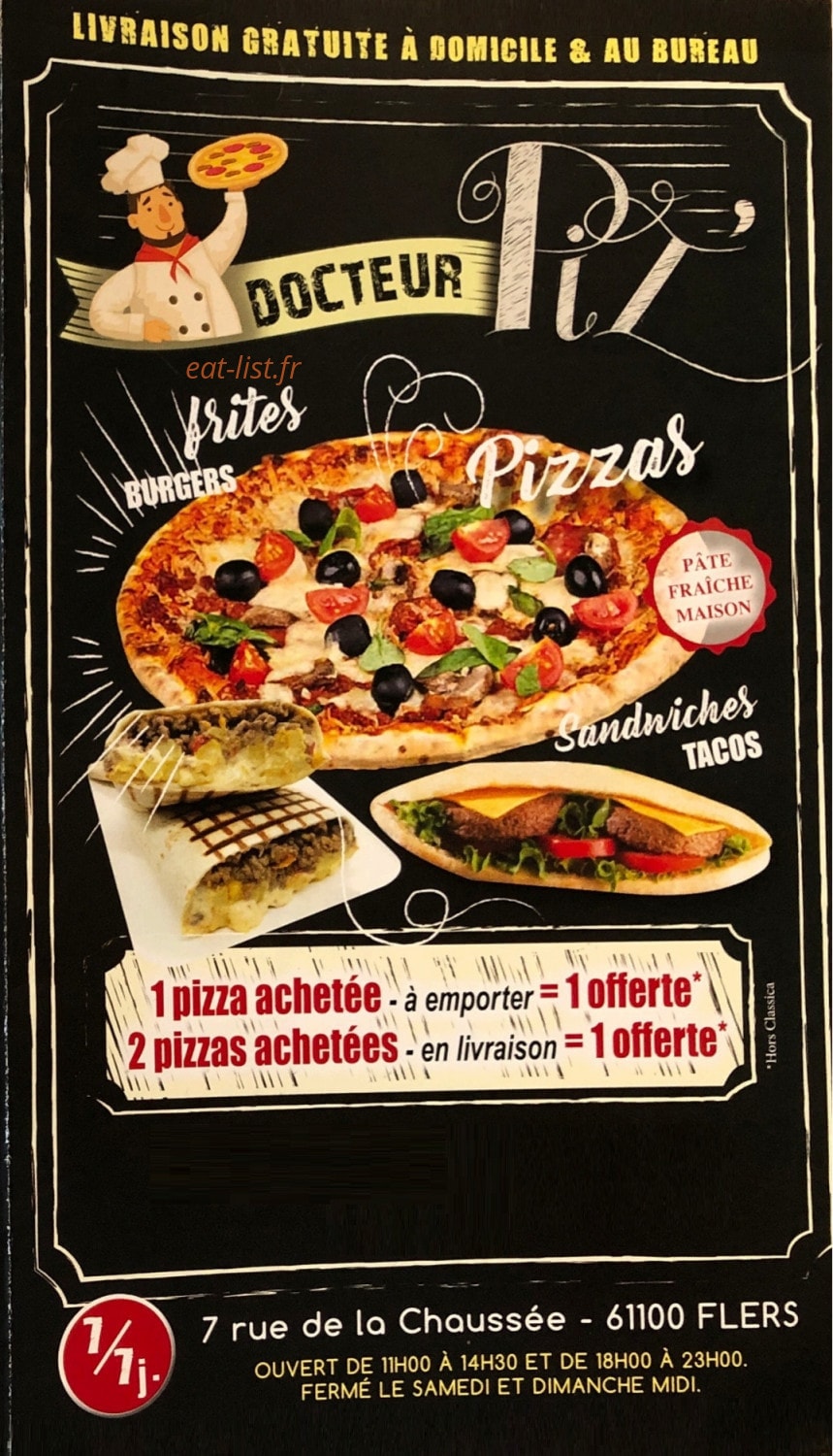 Docteur Piz' — carte page 1