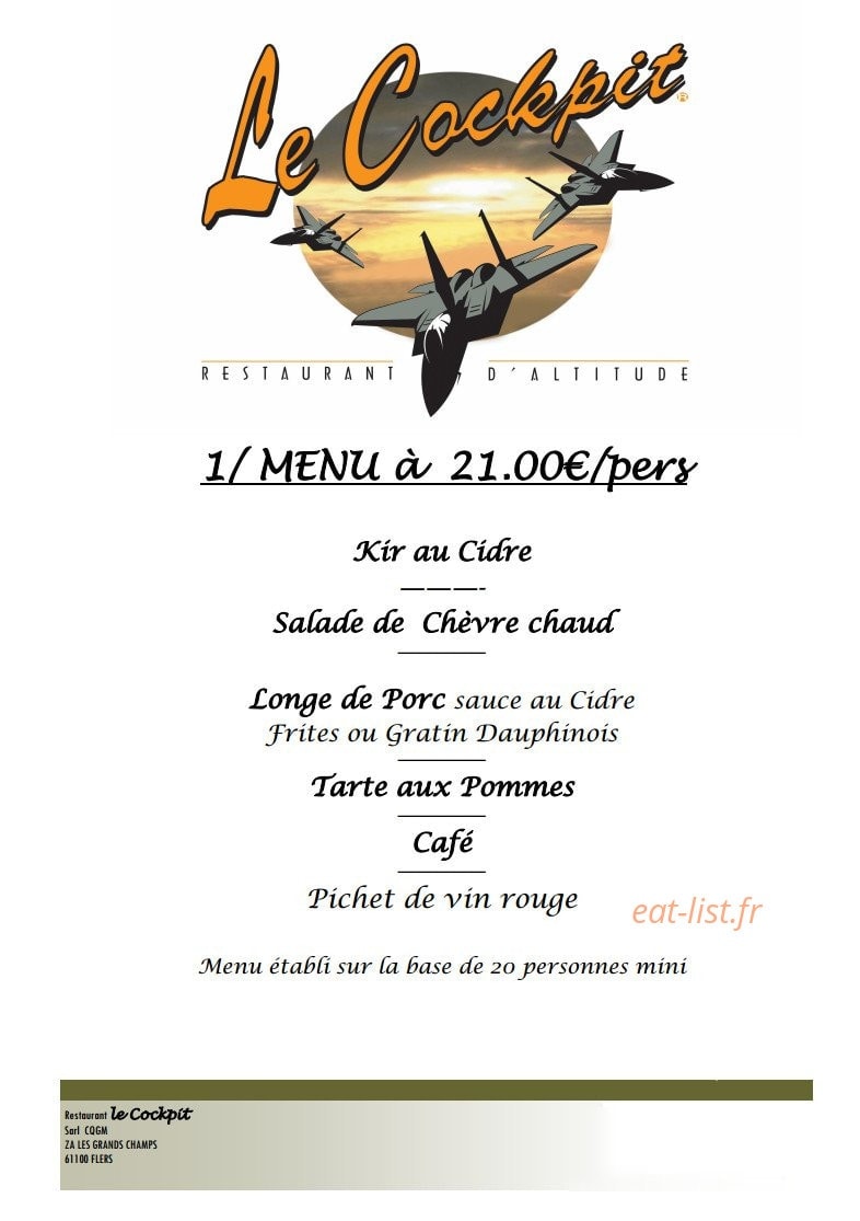 Le Cockpit — carte page 7