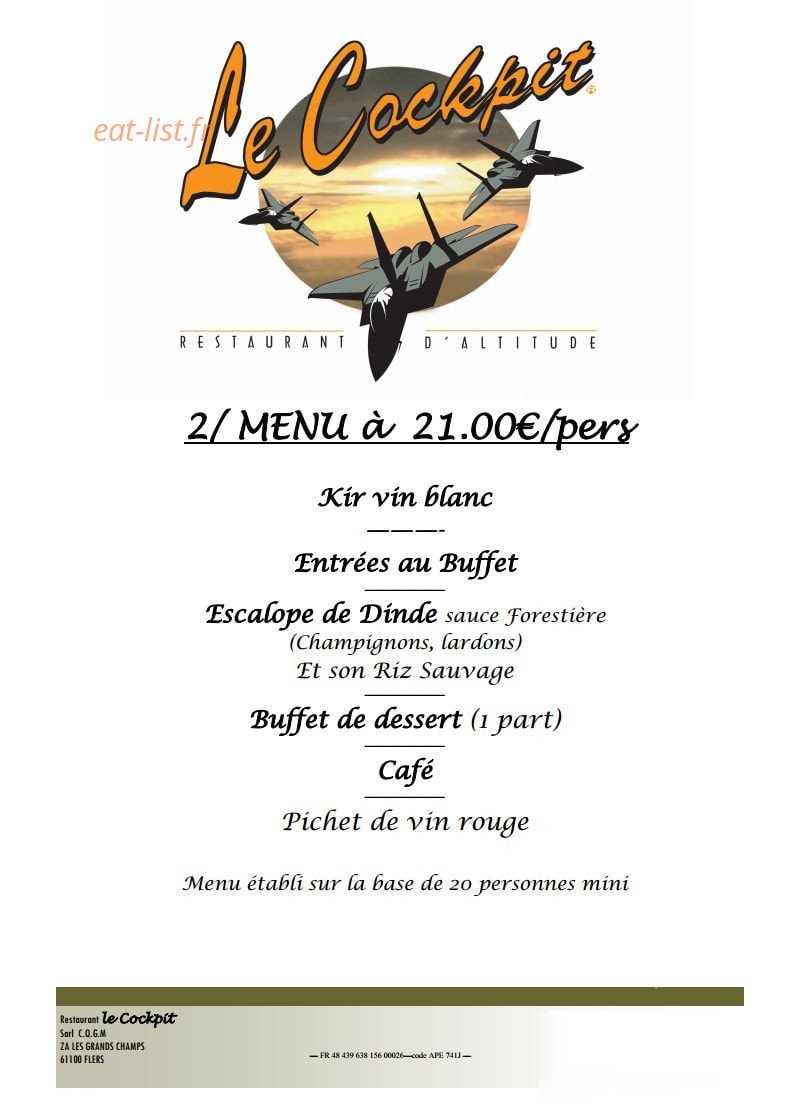 Le Cockpit — carte page 8