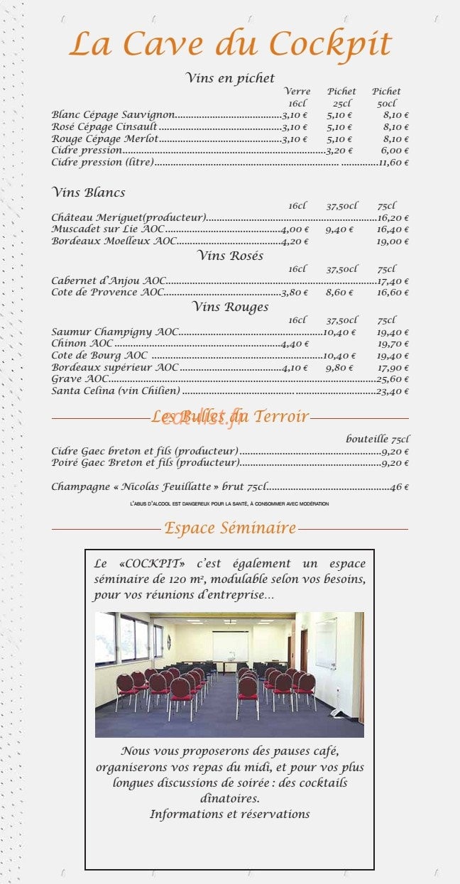 Le Cockpit — carte page 5