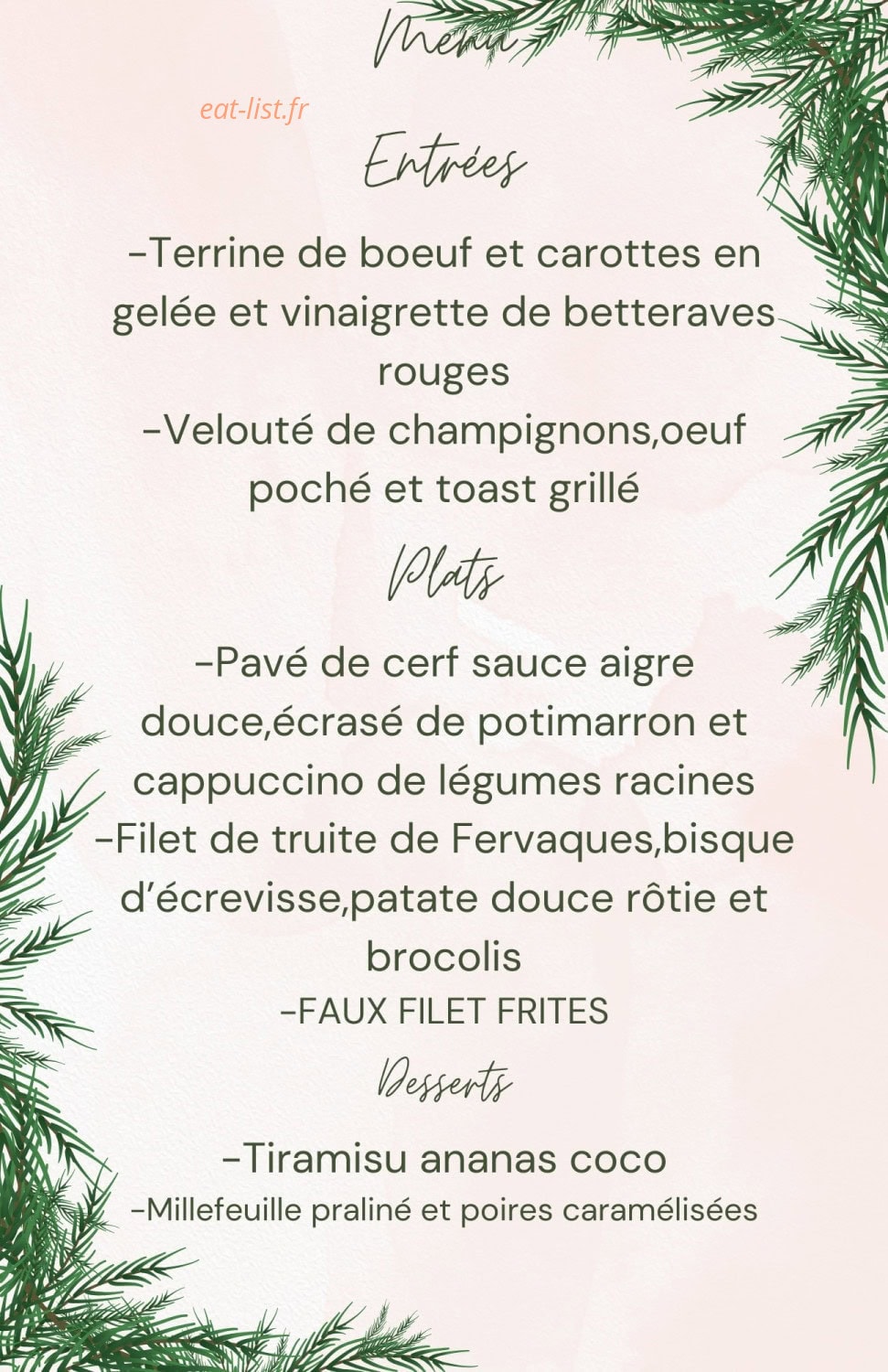 Le p'tit Caro — carte page 1