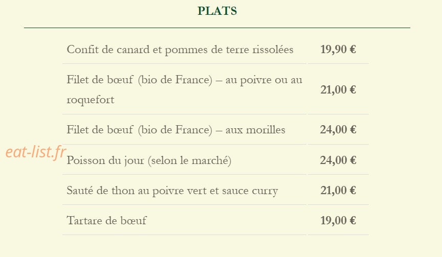 La Maison d'Horbé — carte page 2