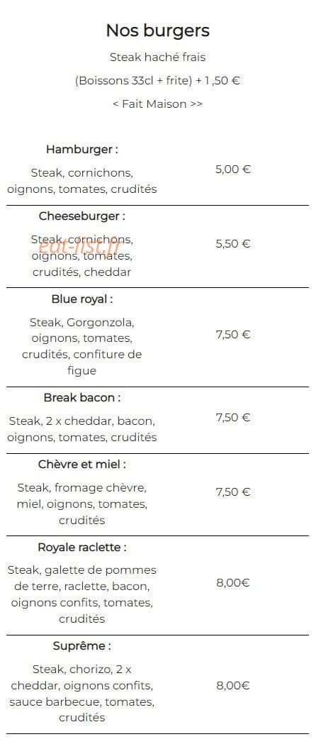 Allo pizza 61 — carte page 5