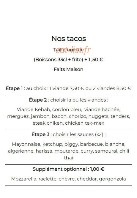 Allo pizza 61 — carte page 4