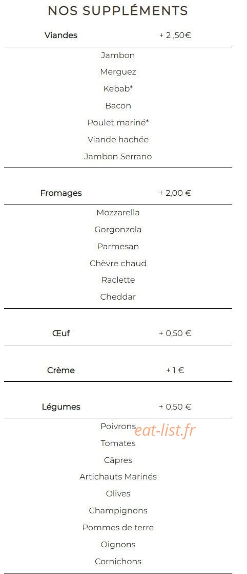 Allo pizza 61 — carte page 7