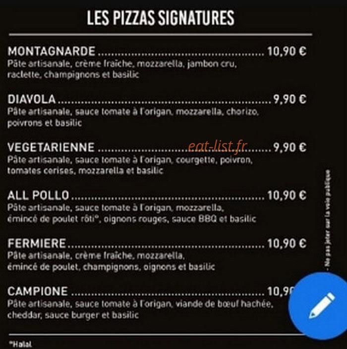 Bistrot du Perche — carte page 2