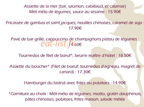 Bagnoles Hotel — carte page 6