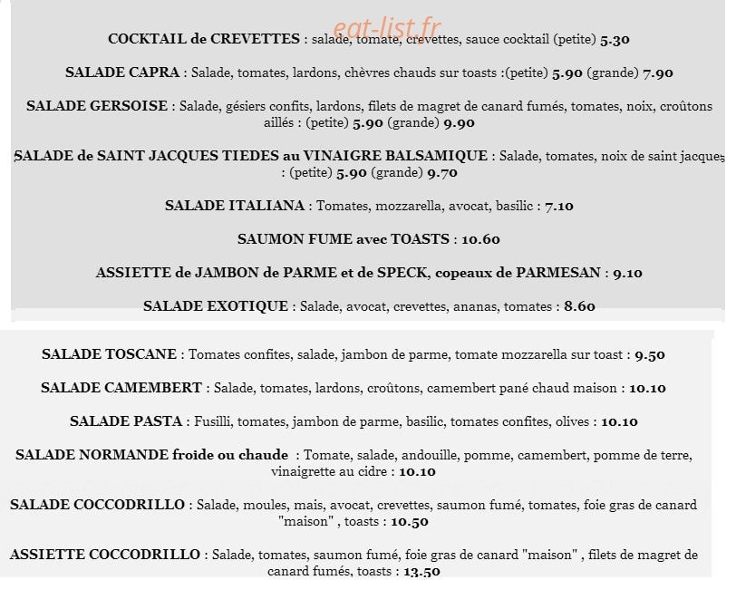 il coccodrillo — carte page 1