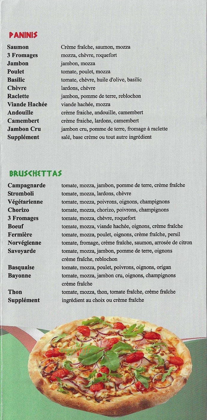 Resto Eugénio — carte page 3